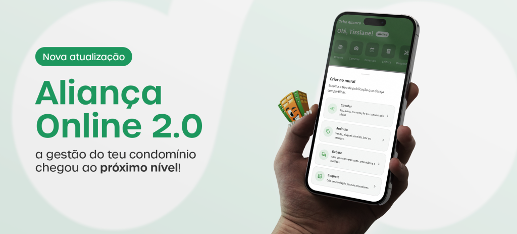 Aplicativo para Condomínio Aliança Online 2.0
