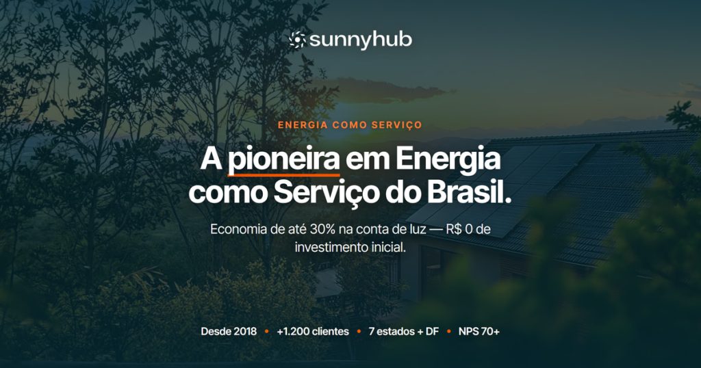 Sunnyhub energia como serviço